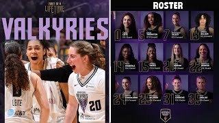 Golden State Valkyries 2025 Team Roster | New WNBA Franchise Full Lineup