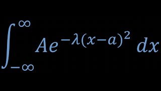 Griffiths QM 1.3, finding expectation value and normalizing gaussian distribution.