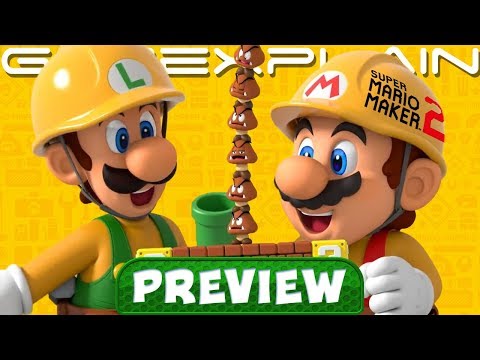 We Played Super Mario Maker 2 for 1 HOUR - Hands-On Preview (Story Mode, Koopa Car, Co-Op, & More!)