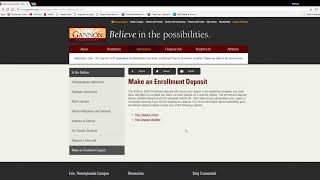 How To Make Your Deposit