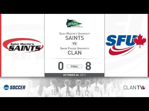 SFU Clan Women’s Soccer vs. SMU - October 26, 2017