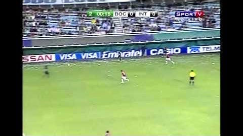 JOGO COMPLETO - Boca Juniors 1x2 INTERNACIONAL - Quartas Sul-Americana 2008 - SPORTV