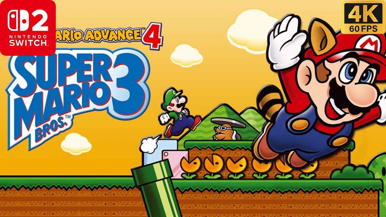 Super Mario Advance 4 Gameplay on Nintendo Switch 2 - 4K Walkthrough ...