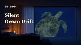 Silent Ocean Drift | Deep Sleep Music (58 BPM, 60 minutes)