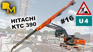 extendable boom telescopic excavator HITACHI KTC 390 metro construction [16] DREAM MACHINES
