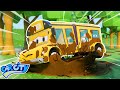 ¡Oh, no! ¡El autobús escolar se ensucia camino a la escuela! | Lavado de Autos