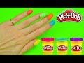 DIY| МАНИКЮР ИЗ ПЛАСТИЛИНА Play Doh/ Play Doh Nails