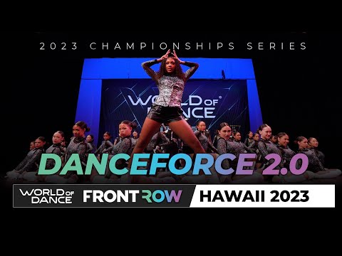 Danceforce 2.0  | 3rd Place Team | FrontRow | World of Dance Hawaii 2023 | #WODHI23