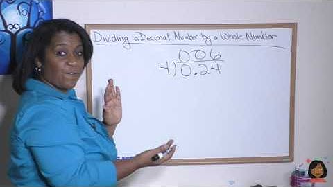 45  Dividing a decimal by a whole number for Saxon Math 76