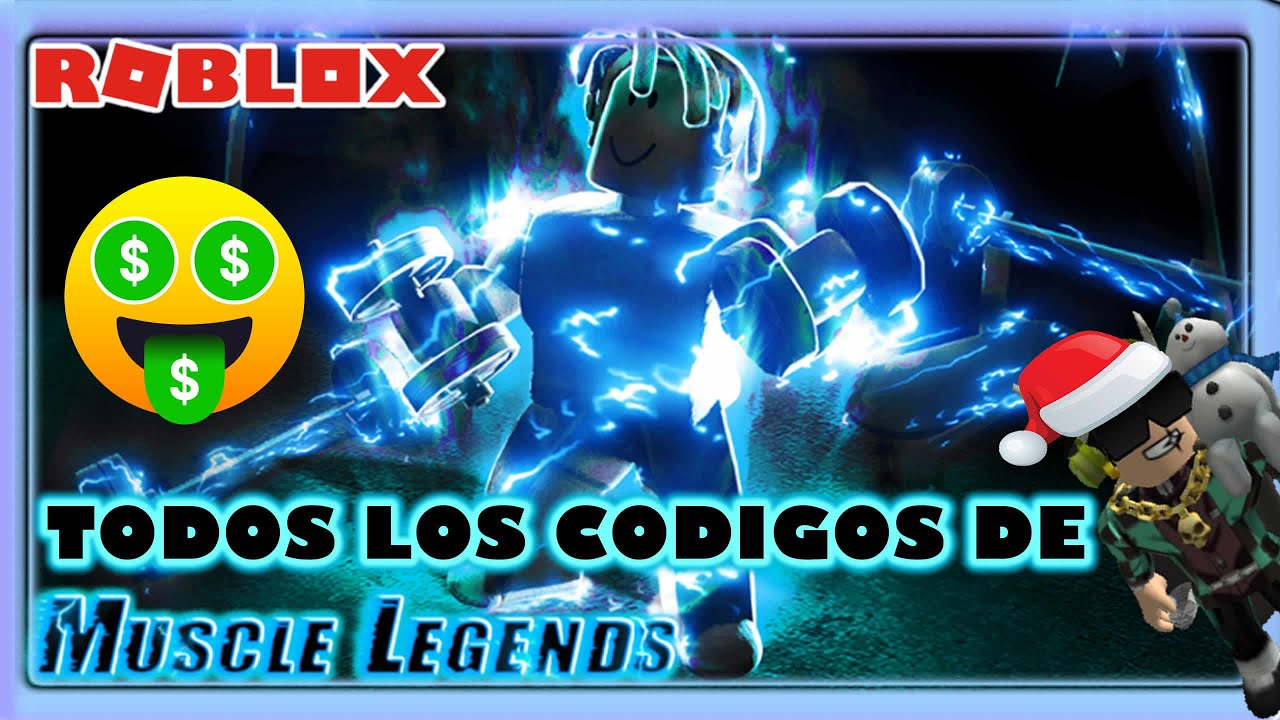 TODOS LOS CODIGOS DE MUSCLE LEGENDS ROBLOX DICIEMBRE 2021 - YouTube