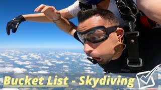First Time Skydiving - INCREDIBLE!!!
