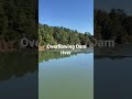 Fishing river overflowing Dam