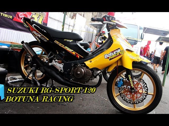 Motor Road Race Rgx 120 Satria Hiu Botuna Racing Pekalongan Suzuki Rgx 120 Youtube