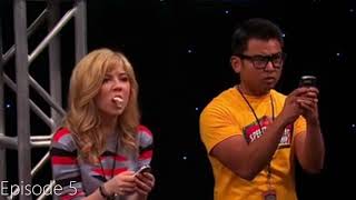 Sam and Cat bubble gum scene