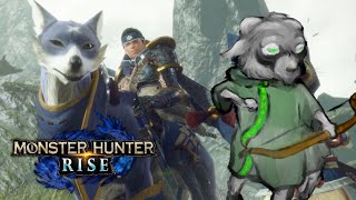 【モンスターハンターライズ】初見が行くモンハンライズLive配信　Pt1