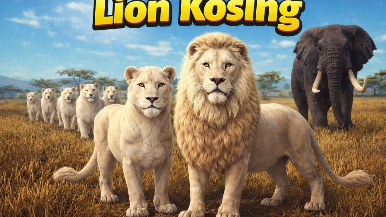 I Attacked Everyone as a Lion… Then Used an Elephant 🦁🐘😈[SAVANNAH LIFE [ROBLOX]