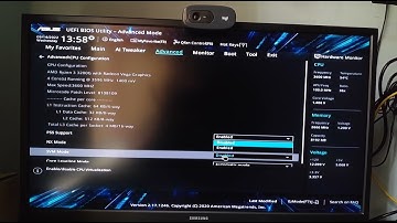 How to Enable AMD-V in BIOS in Asus A320M