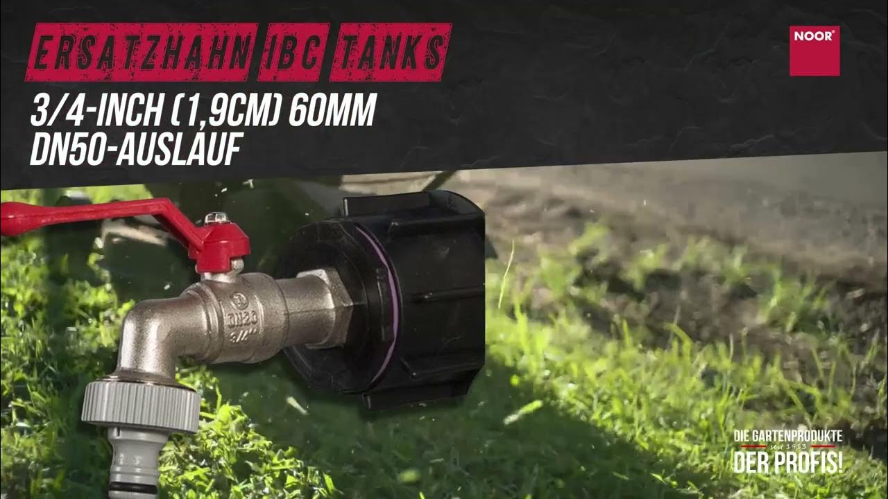 Ersatzhahn für IBC Tanks inkl. Gardena Adapter