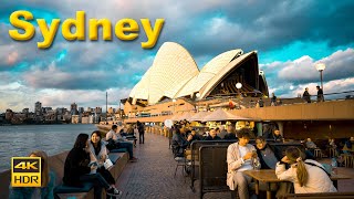 Sydney Opera House and Harbour Bridge Walking Tour - Sydney Australia | 4K HDR