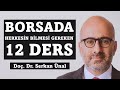 Borsann 12 dersi  borsa eitimi