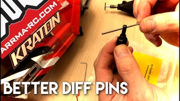 Arrma V4 V5 EXB Essentials - Better Diff Pins