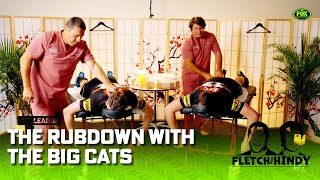 Fletch and Hindy: The Rubdown with the Big Cats | Late show with Matty Johns | Fox League