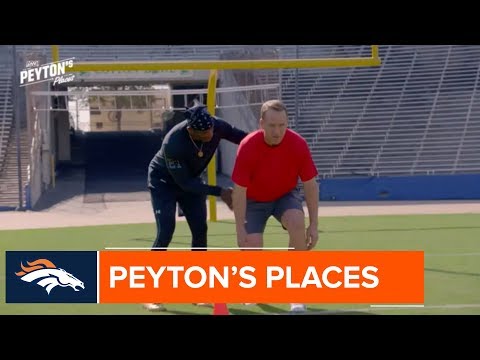 Peyton Manning trains with Deion Sanders | An inside look at Peyton's Places