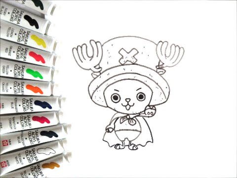 One Piece チョッパーの描き方 ワンピース How To Draw Chopper 그림 Youtube