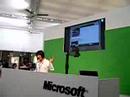 Microsoft presentation of mobile office at MWC