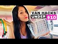 GENIUS Camper Van Hacks & Tips for Van Life (+ CHEAP Van Life Organization Ideas)