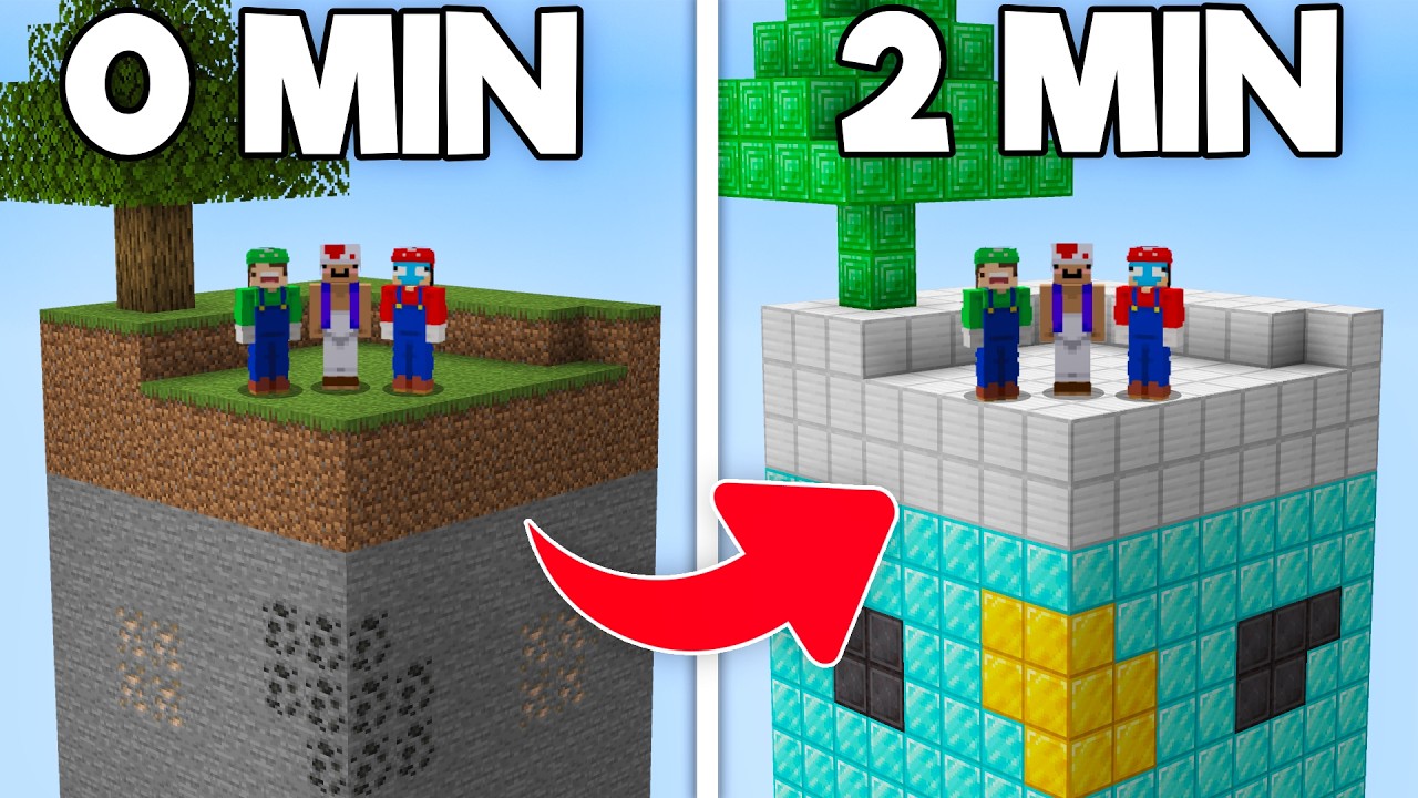 Minecraft, But the Chunk Changes Everything Every Minute...