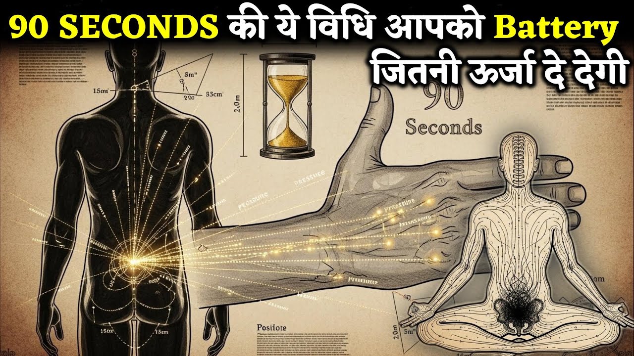 10 साल पुरानी थकान 90 सेकंड में गायब? | The Sacral Reset (Ancient Vedic Secret)