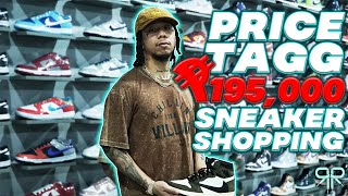 Price Tagg Goes Sneaker Shopping at RHAND RHELLE with Rhand Rhelle