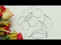 Simple hand embroidery: How to embroider a flower? - Very easy tutorial for beginners