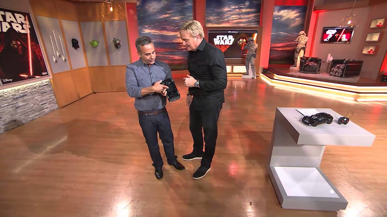 Hot Wheels Star Wars Darth Vader RC Vehicle w/ Remote with Rick Domeier