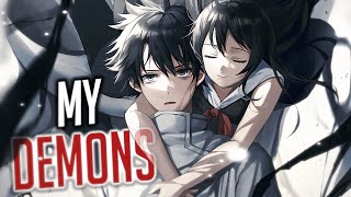 Nightcore - Demons (Rock Version) (Lyrics)