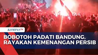 Rayakan Persib Juara Series Liga 1 2024 Bobotoh Turun ke Jalan Begini Suasana Terkini Bandung