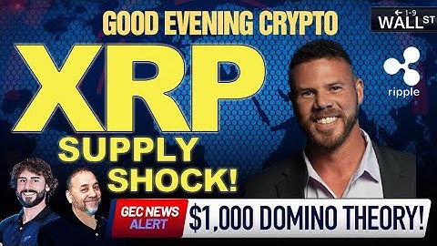 🚨 XRP SUPPLY SHOCK THAT NOBODY IS TALKING ABOUT! 🚨 JAKE CLAVER $1,000 DOMINO THEORY EXPLAINED!