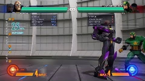 DAY 1 SIGMA COMBO! [Combo Training: Sigma] | Marvel vs Capcom Infinite | NotMike95