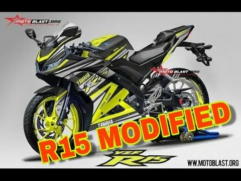 R15 Vva Modifikasi Cutting Sticker By Motoblast Youtube