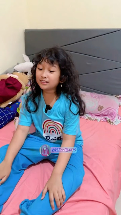RAISHA BANGUN TIDUR MALAH TIDUR LAGI 🤣 #shorts