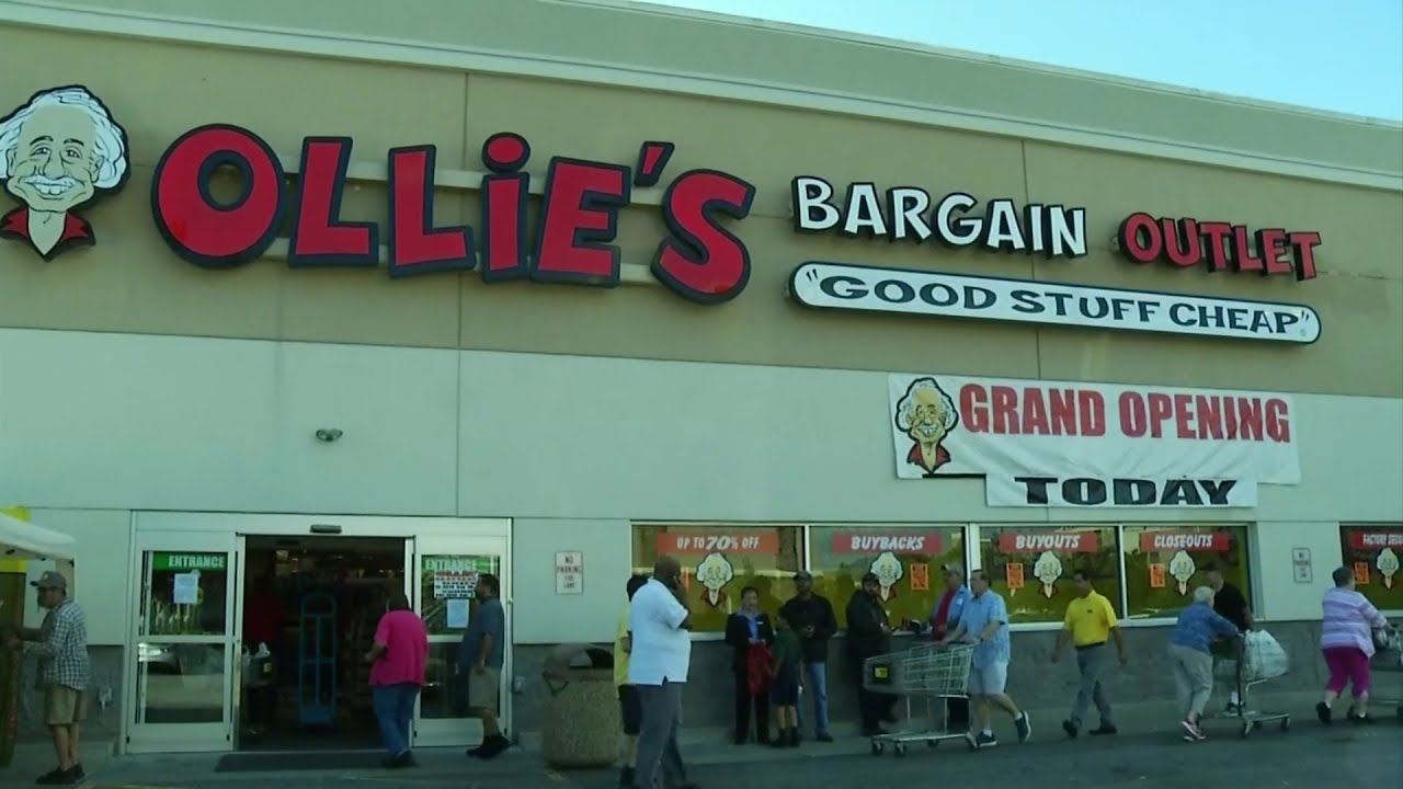 Ollie's Bargain Outlet holds grand opening YouTube