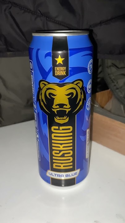 УЛЬТРА ГОЛУБОЙ / ЭНЕРГЕТИК RUSKING ULTRA BLUE / ENERGY DRINK С ...