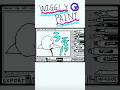 動くイラストが描けるWIGGLY PAINTで棒人間を描きました！　#wigglypaint #イラスト #vtuber