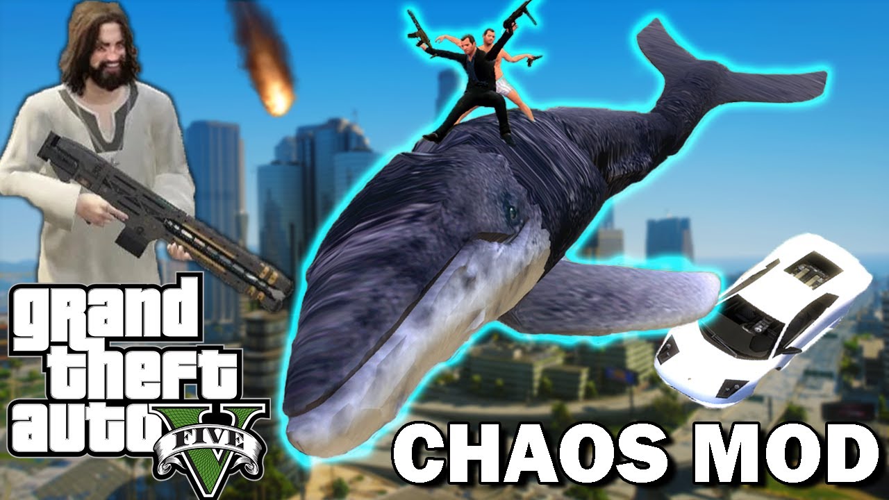 I used the CHAOS MOD to beat GTA 5 for the first time - YouTube