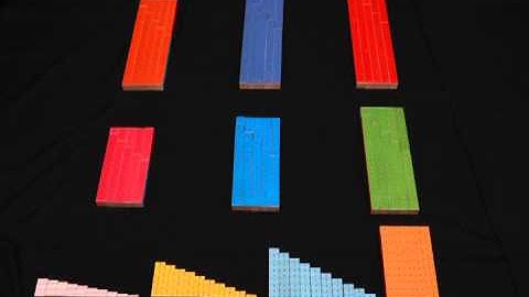 La table de Pythagore 3D : 7° Rangement et fabrication - Réf : 03468.55 -