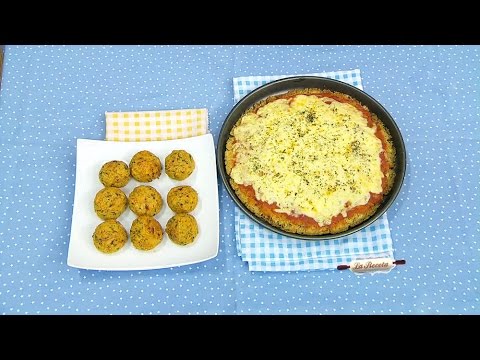 Bollitos de mijo y vegetales y Pizza de mijo