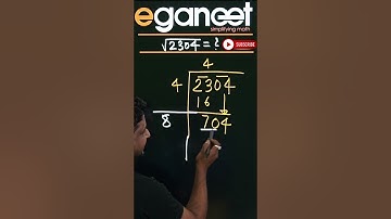 Square root of ANY NUMBER  using long division method !👍😊