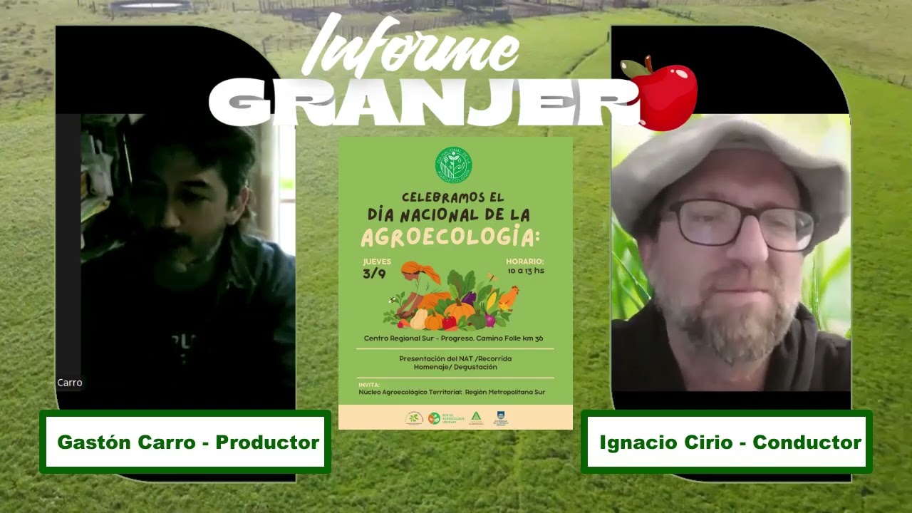 🌱 Entrevista a Gastón Carro | La agroecología tiene mucho para crecer en Uruguay.