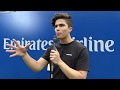 Alex Aiono Interview with SecretFangirls.com at Arthur Ashe Kids&#39; Day 2017 AAKD